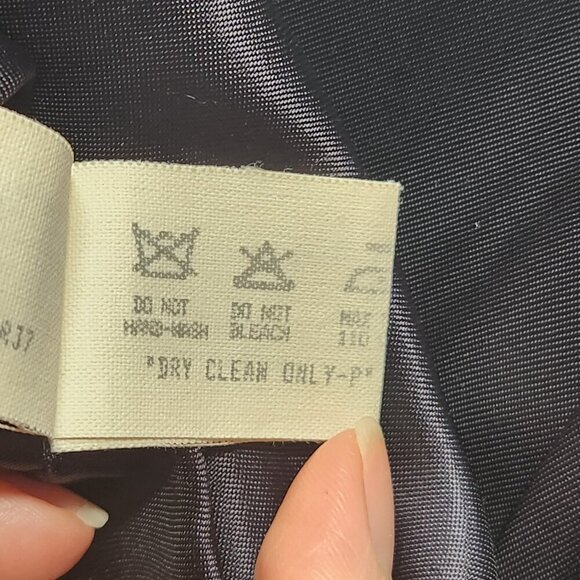 Trussardi Women's Blazer/Jacket Navy Blue Made in Italy - Picture 12 of 13